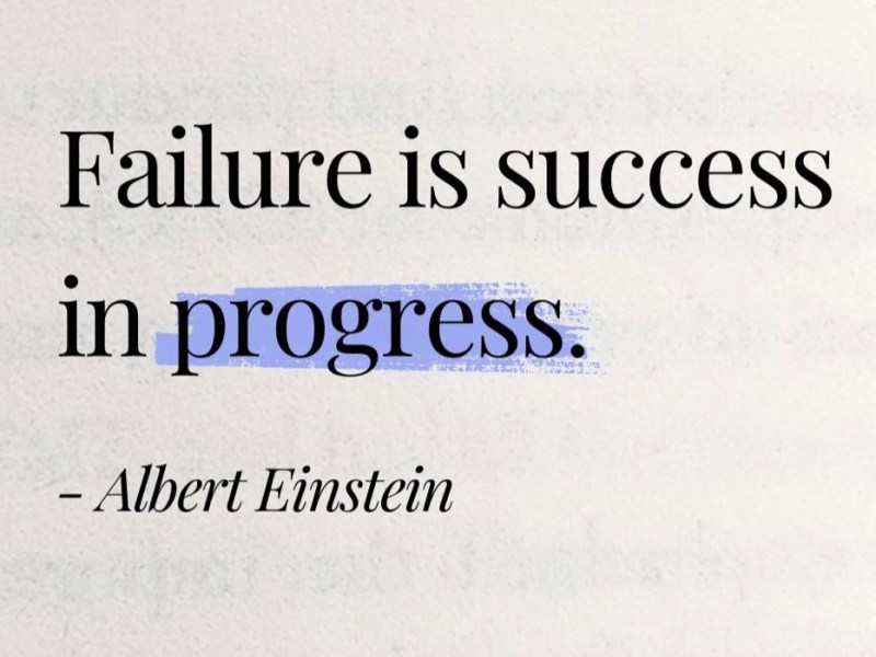 When you fail the&nbsp;test